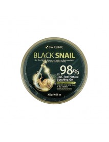 [3W CLINIC] Black Snail Natural Soothing Gel - 300g