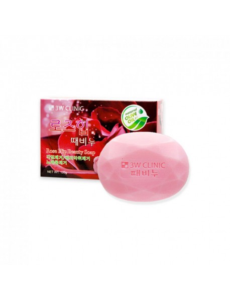 [3W CLINIC] Beauty Soap - 120g #Rose Hip [out of stock]