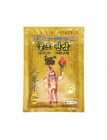 [DAEJEON TOP] Gold Insam(Ginseng) Health Patch - 1Pack (25ea)