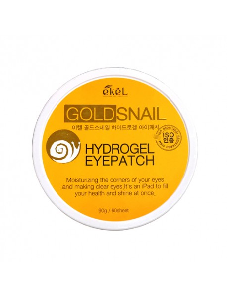 [EKEL] Gold Snail Hydrogel Eyepatch - 90g(60pcs)