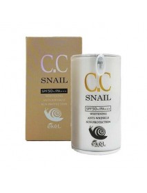 [EKEL] Snail C.C Cream Pump Style - 50g (SPF50+ PA+++)