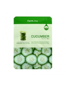 [FARM STAY_BS] Visible Difference Mask Sheet -1Pack (10pcs) #Cucumber