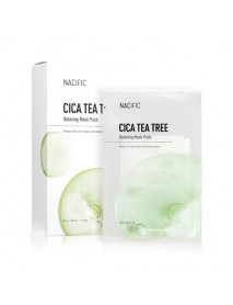 (NACIFIC) Cica Tea Tree Relaxing Mask Pack - 1Pack (30g x 10ea)