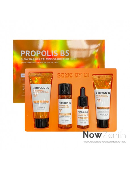 [SOME BY MI] Propolis B5 Glow Barrier Calming Starter Kit Edition - 1Pack (4items)