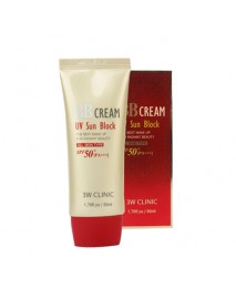 [3W CLINIC] UV Sun Block BB Cream - 50ml (SPF50+ PA+++)