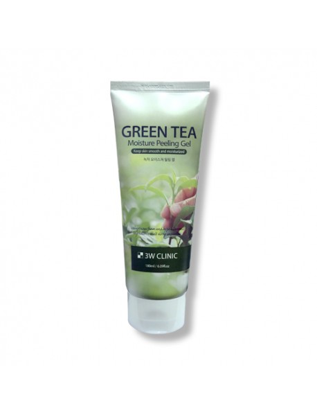 [3W CLINIC] Green Tea Moisture Peeling Gel - 180ml 