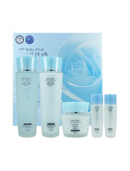 [3W CLINIC] Excellent White Skin Care Set - 1Pack (5items)