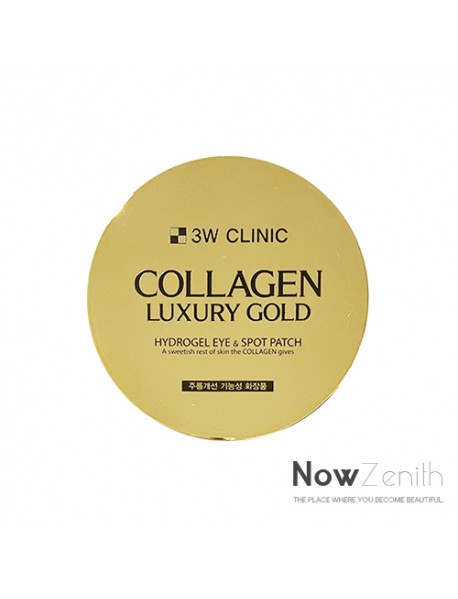 [3W CLINIC] Collagen Luxury Gold Hydrogel Eye & Spot Patch - 90g (60pcs)
