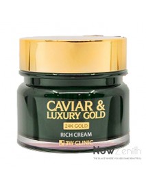 [3W CLINIC] 24K Gold Caviar & Luxury Gold Rich Cream - 100g