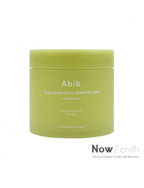 [Abib] Yuja Probiotics Blemish Pad Vitalizing Touch - 140ml (60pads)