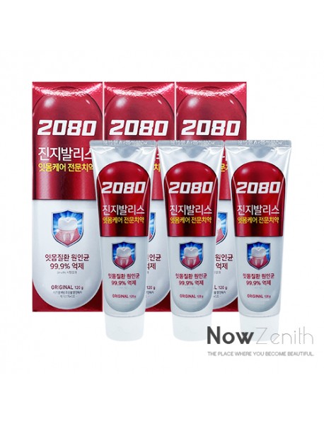 [AEKYUNG] 2080 Gingivalis Original Toothpaste - 3ea (120g x 3ea)