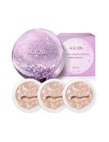 (AGE 20S) Essence Cover Pact Shining Drops Edition - 1Pack (12.5g x 3ea) #13 Pink Latte