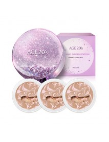 (AGE 20S) Essence Cover Pact Shining Drops Edition - 1Pack (12.5g x 3ea) #23 Pink Latte