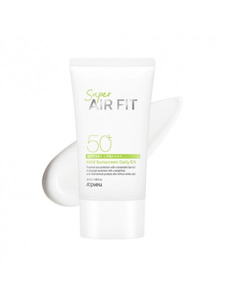 (APIEU) Super Air Fit Mild Sunscreen Daily EX - 50ml (SPF50+ PA++++)