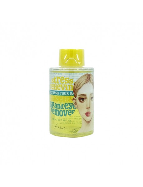 (ARIUL) Stress Relieving Micellar Lip and Eye Remover - 100ml
