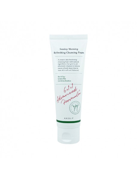 (AXIS-Y) Sunday Morning Refreshing Cleansing Foam - 120ml