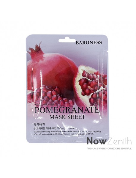 [BARONESS] Mask Sheet - 1Pack (21g x 10ea) #Pomegranate