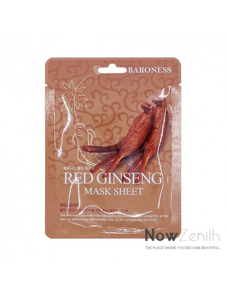 [BARONESS] Mask Sheet - 1Pack (21g x 10ea) #Red Ginseng