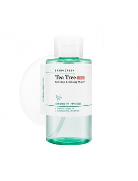 (BRING GREEN) Tea Tree Cica Sensitive Cleansing Water - 500ml
