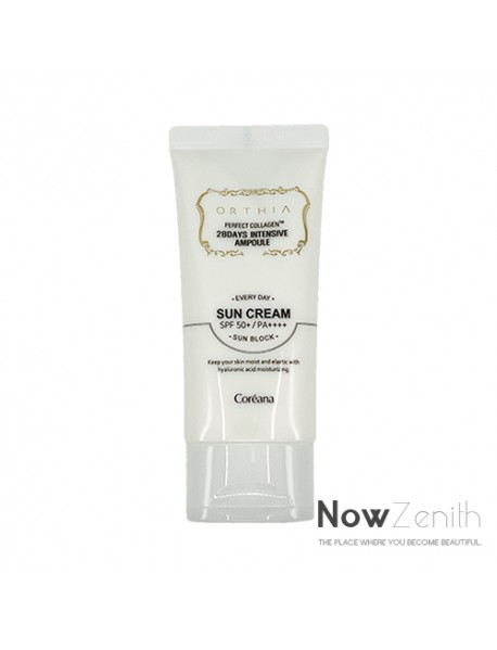[COREANA] Orthia Perfect Collagen 28Days Intensive Ampoule Sun Cream - 50g (SPF50+ PA++++)