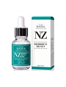 (COS DE BAHA) NZ Niacinamide 20 Zinc PCA 4% Serum - 30ml