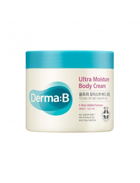 [DERMA:B] Ultra Moisture Body Cream - 430ml / Big Size