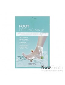 [DERMAL] Foot Peeling Mask - 1Pack (18g x 2ea)