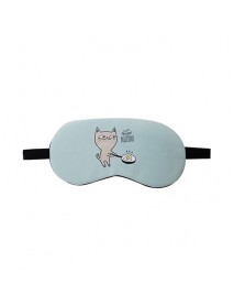 (DOTTY) Character Eye Mask Sleep Shade - 1ea #04 Egg Cat