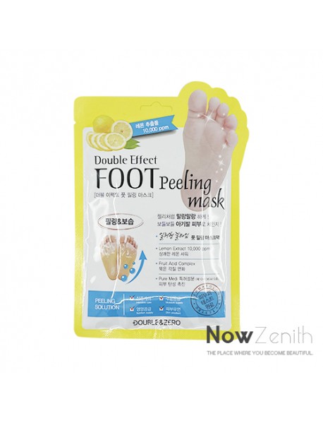 [DOUBLE&ZERO] Double Effect Foot Peeling Mask - 40ml (1pair)