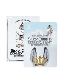 [ELIZAVECCA] Milky Piggy Silky Creamy Donkey Steam Cream Mask Pack - 1Pack(10ea)