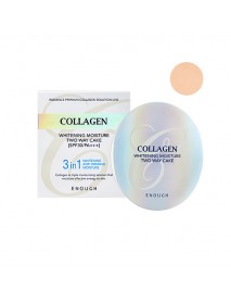 [ENOUGH] Collagen Whitening Moisture Two Way Cake - 13g+Refill 13g #13