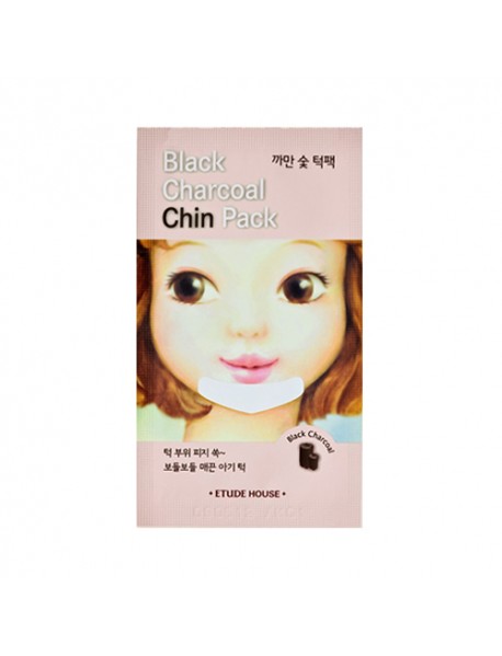 (ETUDE HOUSE) Black Charcoal Chin Pack - 1pcs