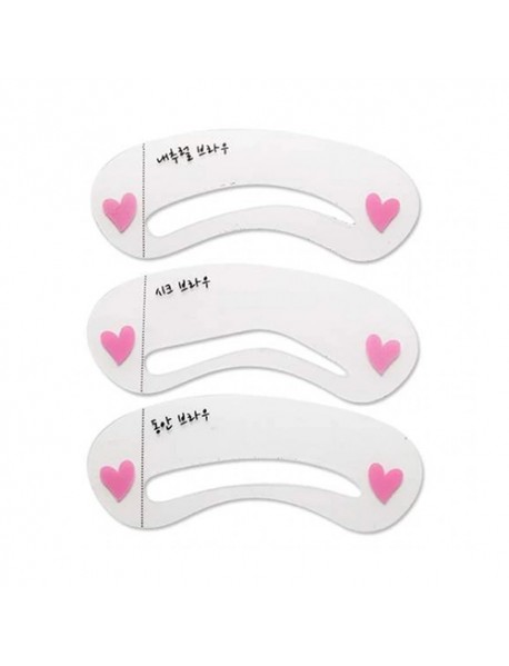 [ETUDE HOUSE_$1] My Beauty Tool Eyebrow Drawing Guide - 1Pack (3ea) (MFG : 2019. Apr. 30)