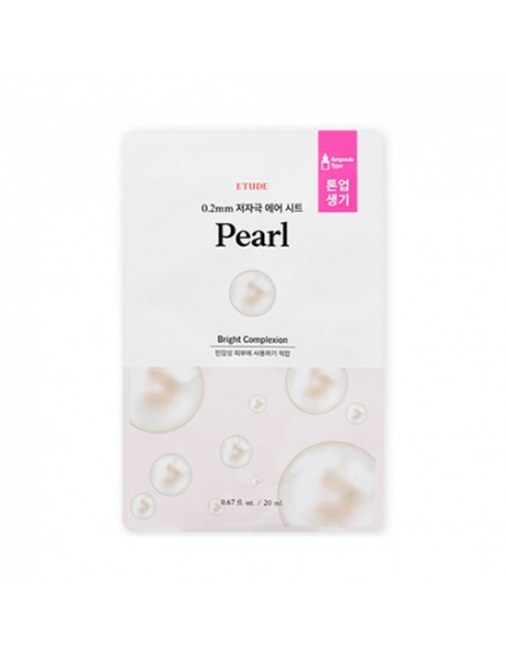 (ETUDE HOUSE) 0.2 Therapy Air Mask - 10pcs #Pearl (Renewal)
