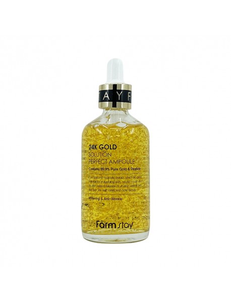 [FARM STAY] 24K Gold Solution Perfect Ampoule - 100ml