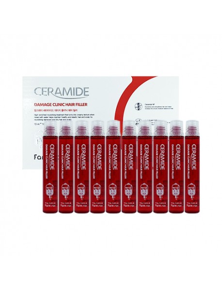 [FARM STAY] Ceramide Damage Clinic Hair Filler - 1Pack (13ml x 10ea)