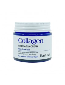 [FARM STAY] Collagen Super Aqua Cream Water Drop Type - 80ml
