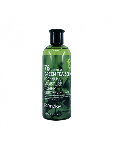 [FARM STAY] Green Tea Seed Premium Moisture Toner - 350ml