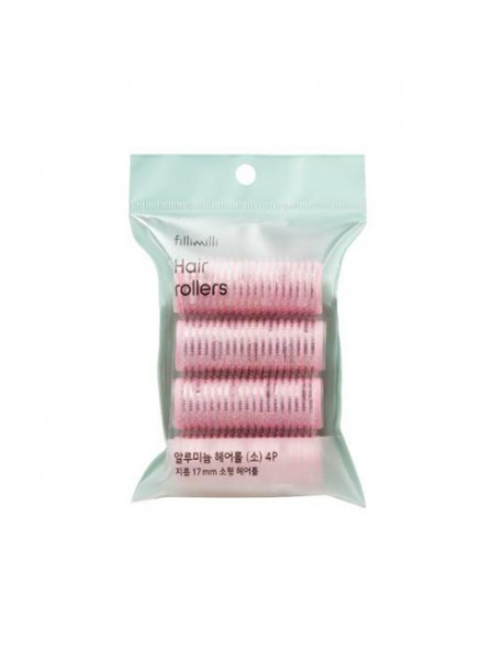 (FILLIMILLI) Hair Rollers (small) - 1Pack (4ea)