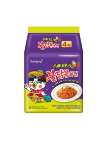 (SAMYANG) Habanero Lime Buldak Fire Fried Chicken Spicy Noodle - 1Pack (4ea) [★BUNDLE★]