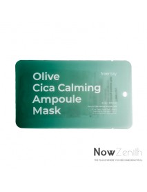 [FREEMAY] Olive Cica Calming Ampoule Mask - 1Pack (27ml x 10ea)