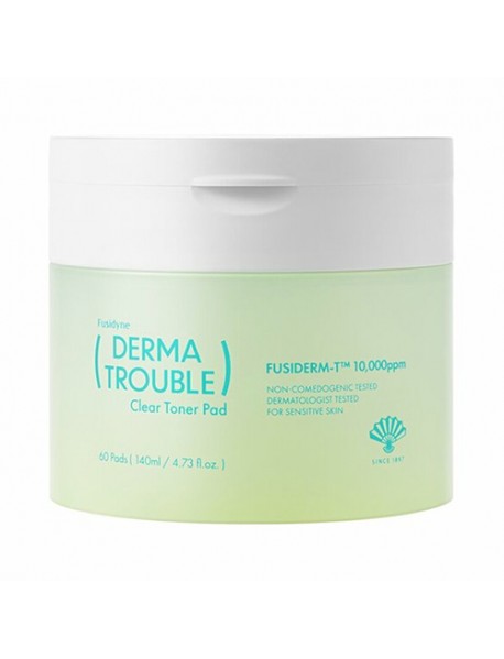 (FUSIDYNE) Derma Trouble Clear Toner Pad - 140ml (60pads)