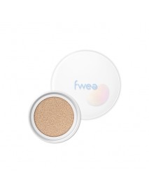 (FWEE) Cushion Glass + Refill Set - 1Pack (15g x 2ea) (SPF50+ PA+++) #02 Nude Glass