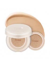 (FWEE) Cushion Suede + Refill Set - 1Pack (15g x 2ea) (SPF50+ PA+++) #04 Natural Suede