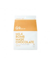 (G9SKIN) Milk Bomb Mask - 1Pack (21ml x 5ea) #Chocolate