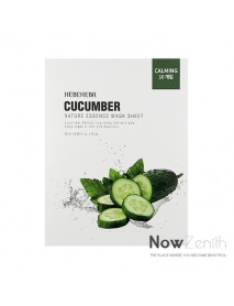 [HEBEHEBA] Nature Essence Mask Sheet - 1Pack (25ml x 10ea) #Cucumber