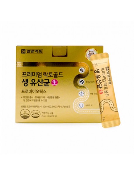 [IL-YANG PHARM.] Premium Lacto Gold Probiotics - 60g (2g x 30ea)