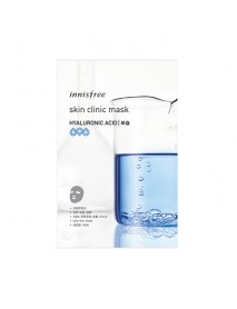 [INNISFREE_SE] Skin Clinic Mask - 1pcs #Hyaluronic Acid (EXP : 2024. Jul. 1)
