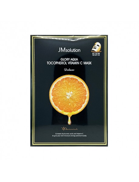 [JM SOLUTION] Glory Aqua Tocopherol Vitamin C Mask Deluxe - 1Pack (10ea)