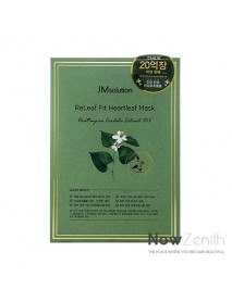[JM SOLUTION] ReLeaf Fit Heartleaf Mask - 1Pack (35ml x 10ea)